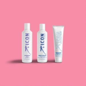 Pack ICON Anti-Frizz Glättung für krauses Haar