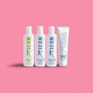 ICON Balíček proti krepatění: Šampon, Kondicionér, Balzám + Energie 250 ml