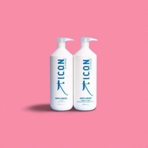 ICON Paket proti frizz: Šampon in balzam 1 liter