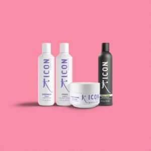 ICON Hydratační balíček: ICON Drench šampon + ICON bezoplachový kondicionér + ICON vnitřní péče + protein