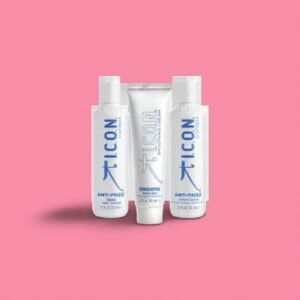 Pack ICON AntiFrizz – Champú, Acondicionador y Smooth