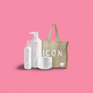 Pack ICON Cure: Champú de 1 Litro, Acondicionador, Spray de 250ml + Bolsa de Regalo