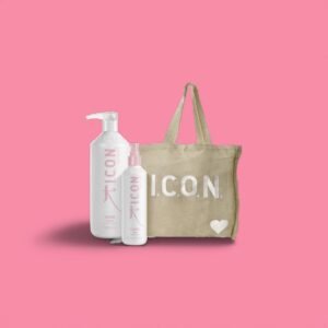 ICON Cure Намаление: Шампоан 1 Литър + Възстановяващ Спрей 250мл + Подаръчна Чанта