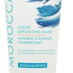 Masque de couleur aquamarine